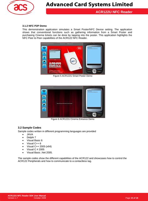 acr122u c sample code|acr122u nfc.